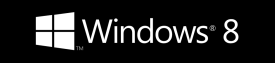White logo